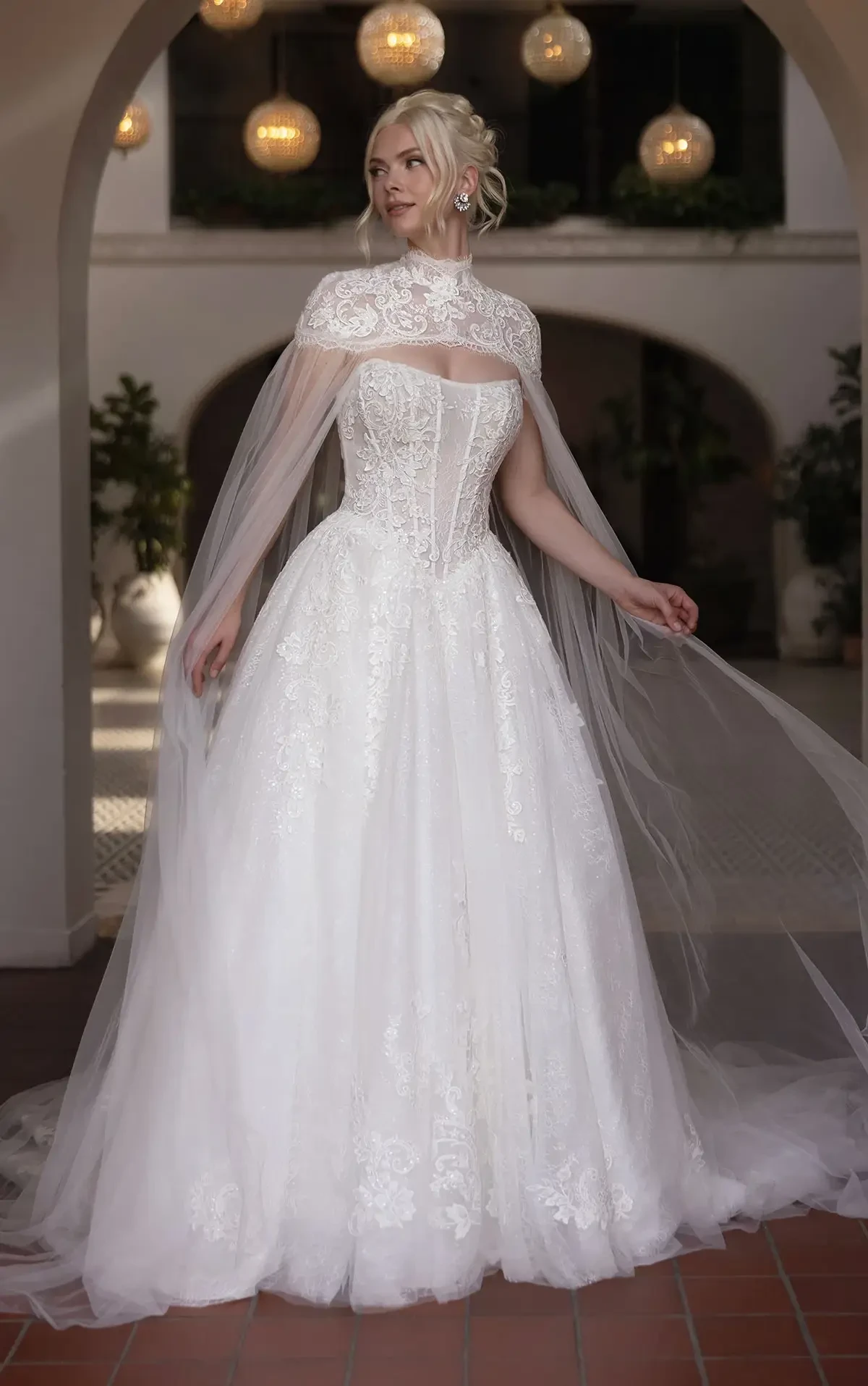 A Little Spellbound: Romantic Bridal Looks for Halloween Season Image