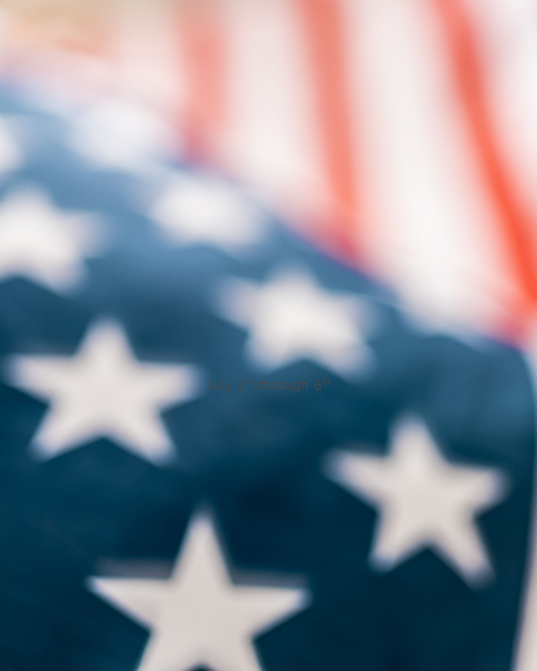 4th of July Sale