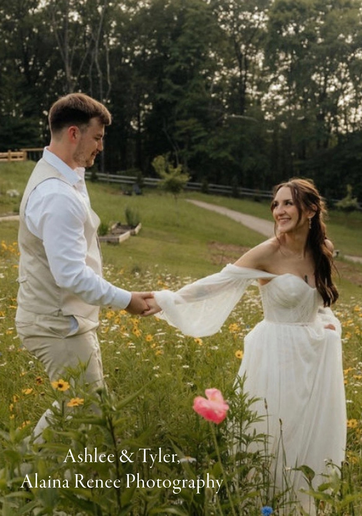 Photo of a real bride