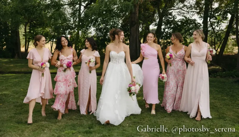 Photo of a real bride