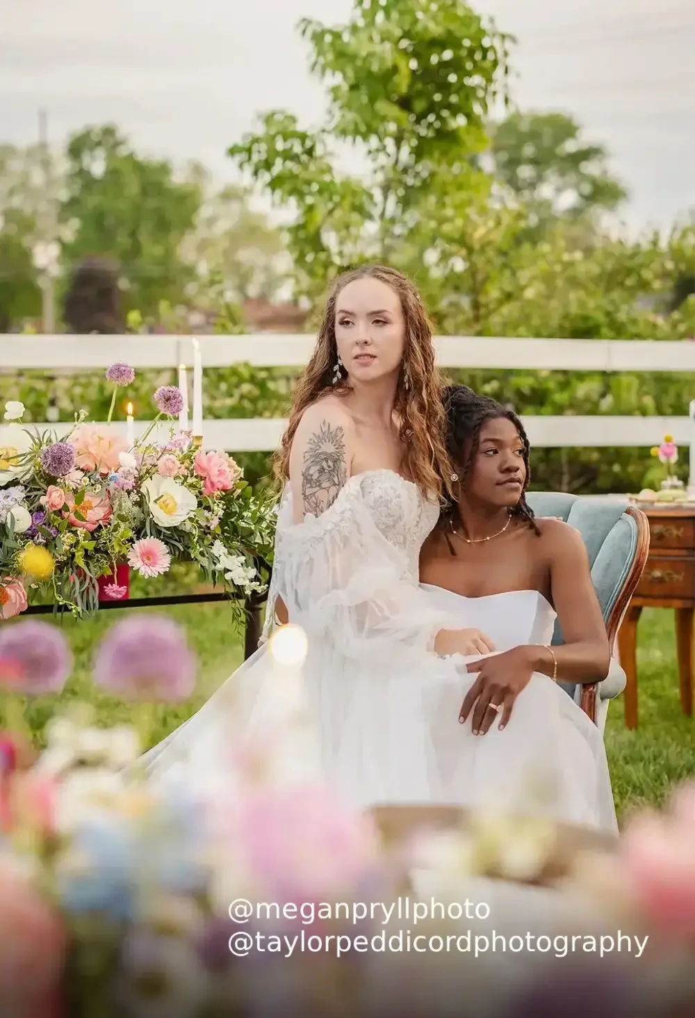 Photo of a real bride