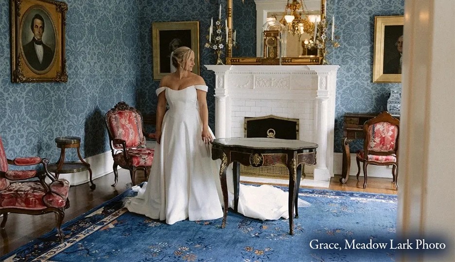 Photo of a real bride