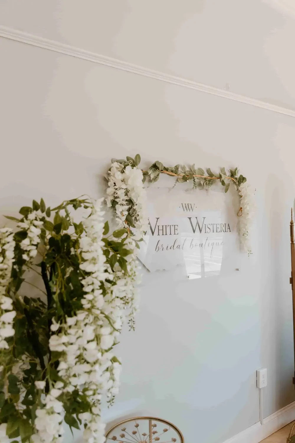 Photo of the bridal gowns