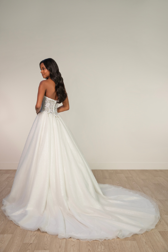 Stella York SY8181 #6 (BGIV-IV) BLUSH & GREEN LACE IVORY TULLE & REGAL ORGANZA OV IVORY GOWN thumbnail