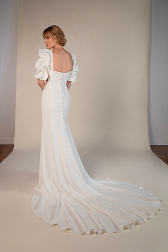 All Who Wander ELOISE (SET) #1 (IV-PL) Ivory Gown w Porcelain Tulle Side Plunge thumbnail