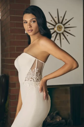 Beloved by Casablanca BL405 June #2 Ivory/Nude/Ivory thumbnail