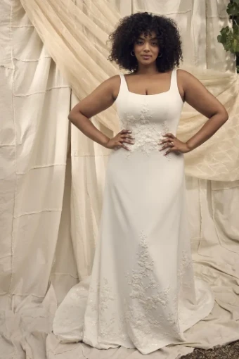 Beloved by Casablanca BL463-2C (A-Line) Liana #0 default Ivory/Ivory thumbnail