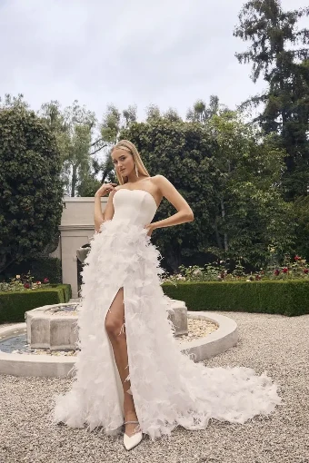 Casablanca Bridal 2545-1 Bijou #0 default Ivory thumbnail