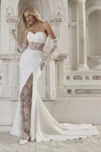 Casablanca Bridal 2590-2 Charlize #2 default Ivory/Nude/Ivory thumbnail