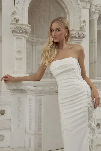 Casablanca Bridal 2594 Cherub #1 Ivory/Nude/Ivory/Silver thumbnail