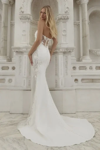 Casablanca Bridal 2594 Cherub #2 Ivory/Nude/Ivory/Silver thumbnail