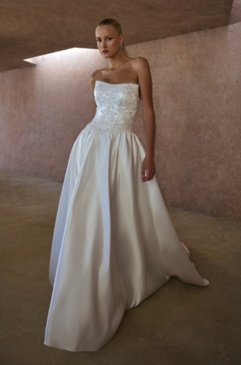 Casablanca Bridal 2619 Jovienne #0 default Diamond White thumbnail