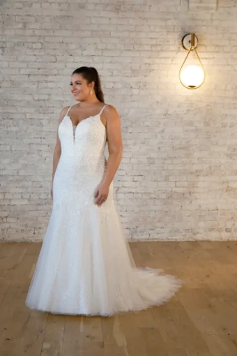 Stella York 7479 #3 Ivory/Ivory thumbnail