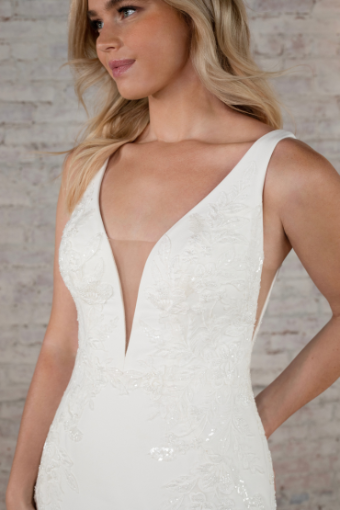 Stella York 7774ZZW/LACE #2 Pure Ivory/Porcelain thumbnail