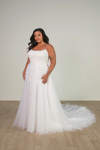 Stella York SY8105 #3 Ivory/Biscotti thumbnail