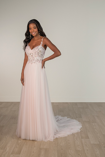 Stella York SY8113 #0 default Lavender/Ivory thumbnail