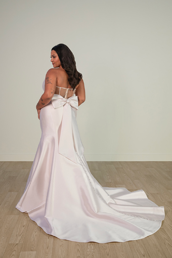 Stella York SY8159 #4 default (PI-PL) Pure Ivory Gown w Porcelain Tulle Illusion thumbnail