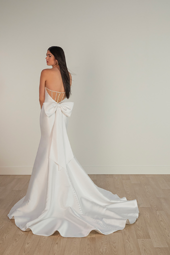 Stella York SY8159 #1 (PI-PL) Pure Ivory Gown w Porcelain Tulle Illusion thumbnail