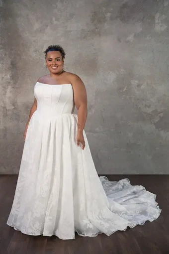 Essense of Australia D4158 #10 default (IVQ) IVORY JACQUARD thumbnail