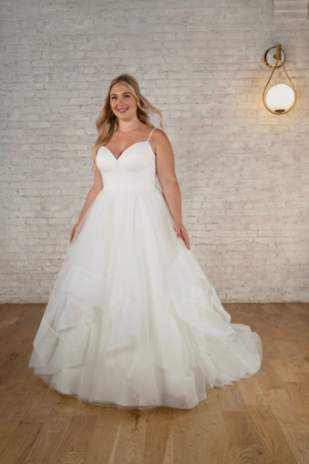 Stella York 7817 #11 Ivory/Silver/Ivory thumbnail