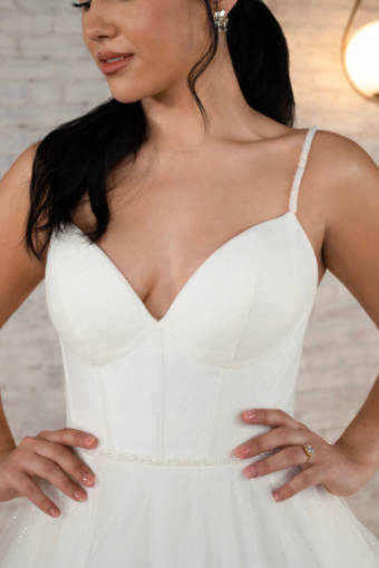 Stella York 7817 #10 Ivory/Silver/Ivory thumbnail