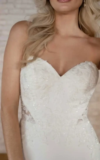 Stella York 7634 #0 default Pure Ivory thumbnail