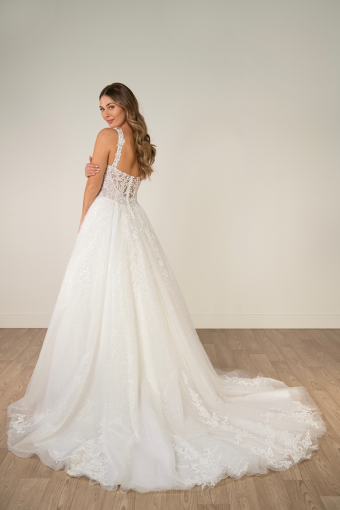 Stella York SY8314 #13 (IV-IV) Ivory Lace and Tulle over Ivory Gown thumbnail