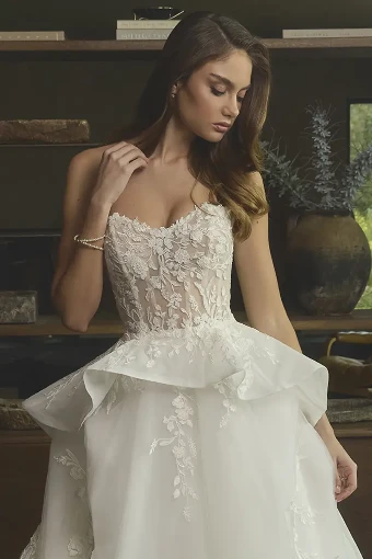 Casablanca Bridal 2641-2FB  Lucette #1 Ivory/Nude/Ivory thumbnail