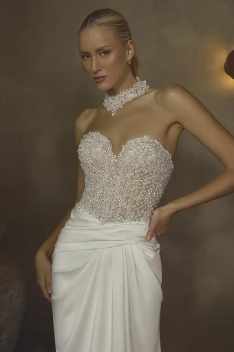 Casablanca Bridal 2651 Amora #1 default Ivory/Nude/Ivory thumbnail