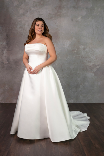 Essense of Australia D4304 #9 (IVQ) IVORY JACQUARD thumbnail