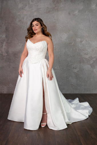 Essense of Australia D4332 #8 Ivory thumbnail