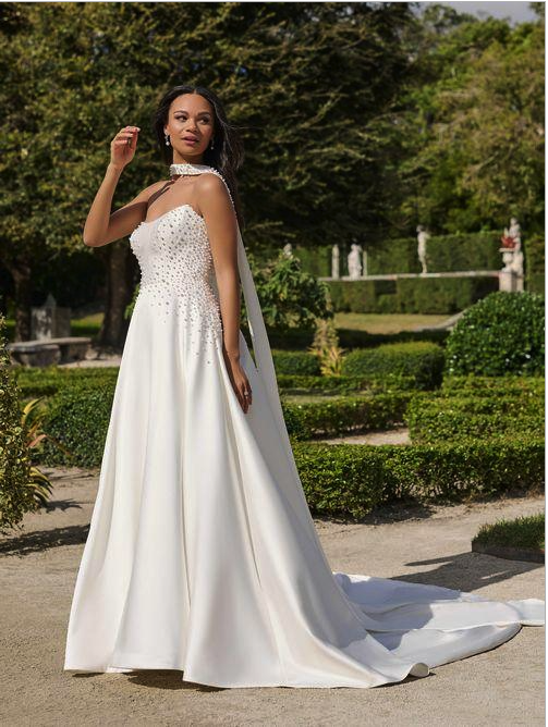 wisteria plus size bridesmaid dresses Lavetir 2026 Plus Size Bridesmaid Dresses A-Line V-Neck Half Sleeves Chiffon with Pockets Wisteria