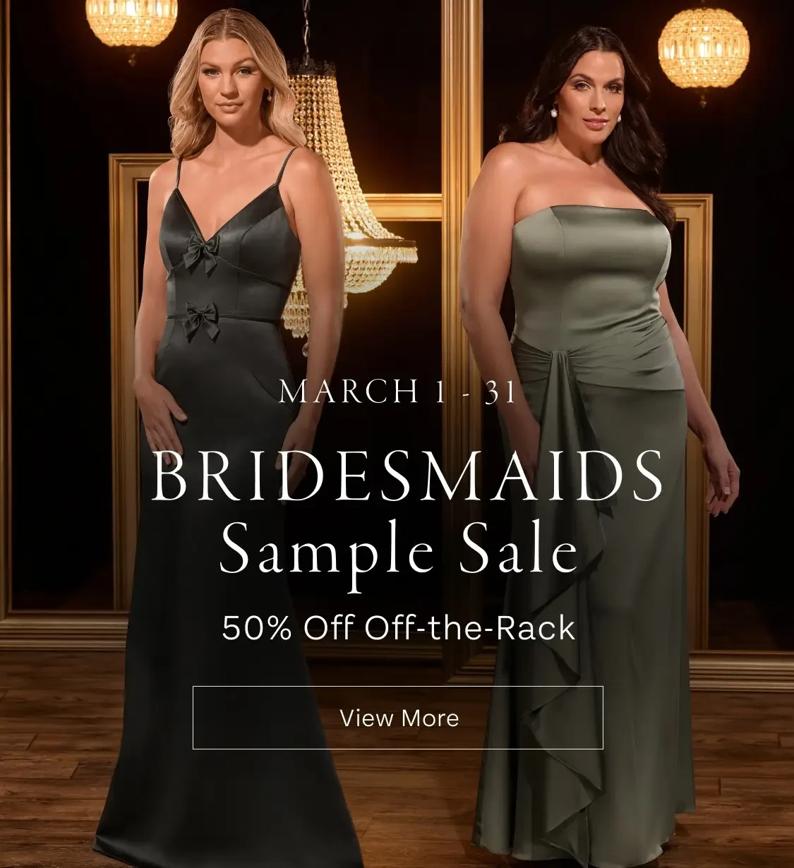 Bridesmaids Sample Sale